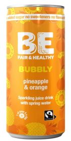 Be Bubbly Pineapple and Orange Drink 250ml