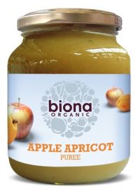 **Biona Organic Apple & Apricot Puree -No added sugar 360g 