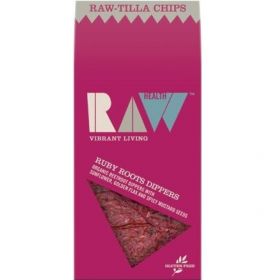 Raw Health Organic Ruby Roots Beetroot Tilla Dippers 85g