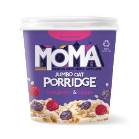 Moma Cranberry and Raisin Instant Porridge Pot 70g x 1