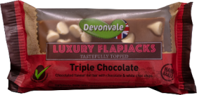 Devonvale Triple Chocolate Flapjacks 95g