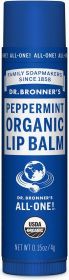 Dr Bronner Peppermint Organic Lip Balm 4g