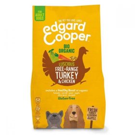 Edgard & Cooper Dog Kibble Organic Turkey & Chicken 2.5kg