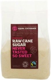 Equal Exchange Organic & Fairtrade Raw Cane Sugar 500g