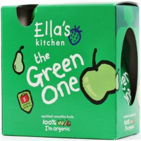 Ella's Kitchen Smoothie Fruit (Org) Green One Multipack 90g