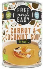Free & Easy ORG Carrot & Coconut Soup 400g