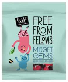 Free From Fellows Midget Gems 100g