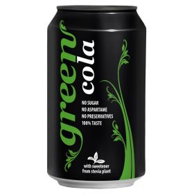 Green Cola Green Cola Natural Sweeteners Cola 330ml