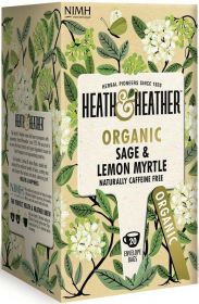 Heath & Heather ORG Sage & Lemon Myrtle Tea 30g (20s)