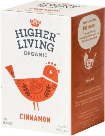 Higher Living ORG Cinnamon Tea 33g (15's)