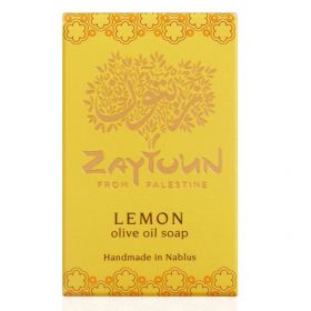 Zaytoun Lemon olive oil soap 100g 