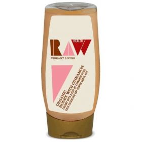 Raw Health Organic Squeezy Honey with Cinnamon 350g 