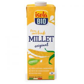 Isola Bio Organic Millet Drink unsweetened 1ltr