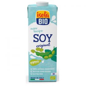 Isola Bio Organic Soya Drink Unsweetened Premium 1L