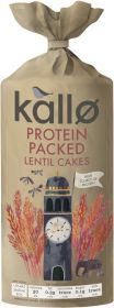 Kallo ORG Protein Lentil Cakes 100g