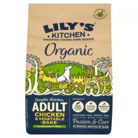 Lilys Kitchen Organic Chicken Vegetable Bake For Dogs 1kg