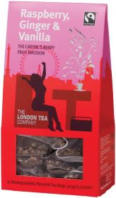 London Tea Company Fair Trade Raspberry Tea Bags