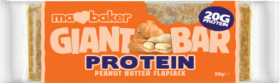 Ma Baker Bars Protein PEANUT BUTTER Flapjack 90g