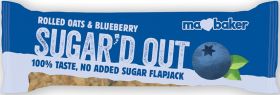 Ma Baker Sugar'd Out BLUEBERRY Flapjack 50g
