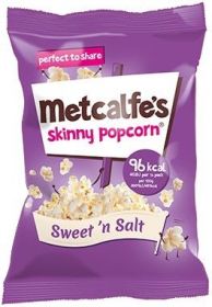 Metcalfe's Skinny Sweet 'n Salt Topcorn 20g