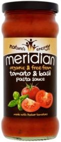 Meridian ORG Tomato & Basil Pasta Sauce 350g