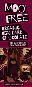Moo Free ORG Premium 65% Dark Chocolate Bar 80g