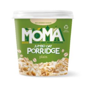 Moma Plain No Added Sugar Instant Porridge Pot 65g x 1