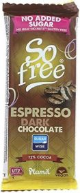 So Free NAS 2743 Dark 72% Chocolate Espresso 35g