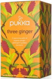 Pukka ORG Three Ginger Tea 36g (20's)