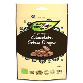 Raw Chocolate Ginger Pouches 125g