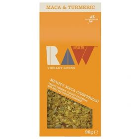 Raw Health Organic Mighty Maca and Turmeric Crispbread 90g