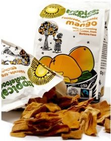 Tropical Organic & Fairtrade Dried Mango 100g