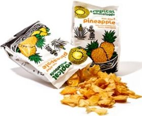 Tropical Organic & Fairtrade Dried Pineapple 100g