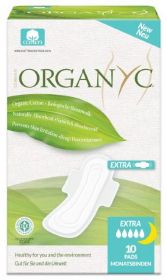 Organ(y)c Sanitary Pads Extra and Overnight Pads 12 (GOTS certified)