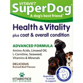 Vitavet Superdog Health & Vitality Tablets 30s