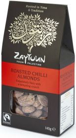 Zaytoun FT Chilli Roasted Almonds 140g