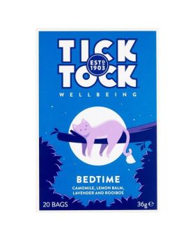 Tick Tock Bedtime Chamomile, Lemon Balm, Lavender and Rooibos Tea (20's) 36g