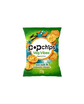 PopChips Vegetable Vibes Sea Salt & Balsamic Vinegar 23g