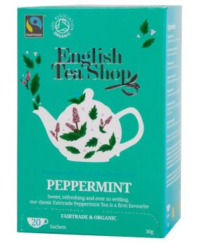 English Tea Organic & Fairtrade Peppermint 30g (20s)