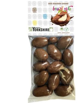 Ridings Milk Chocolate Covered Brazil Nuts 130g x6