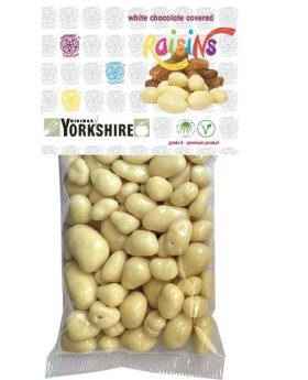 Ridings White Chocolate Covered Raisins 130g x6