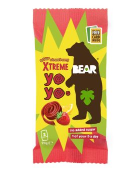 Bear Xtreme Yoyo Strawberry & Apple 20g