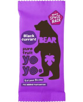 Bear Pure Fruit Blackcurrant Yoyos 20g