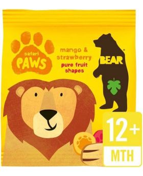 Bear Mango & Strawberry Safari Paws 20g (5's)