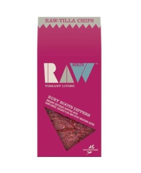 Raw Health Organic Ruby Roots Beetroot Tilla Dippers 85g