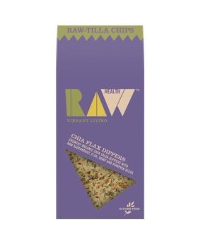Raw Health Organic Chia and Flax Tilla Dippers 60g