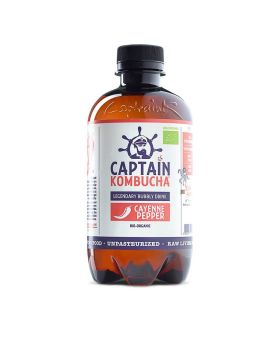 Captain Kombucha Bio-Org Cayenne Pepper Drink 400ml