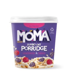 Moma Cranberry and Raisin Instant Porridge Pot 70g x 1