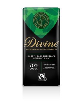 Divine FT Dark Mint Chocolate 90g