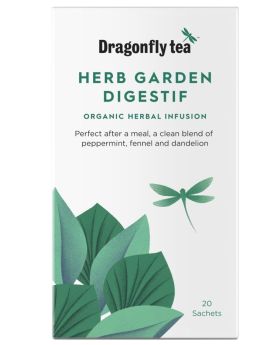Dragonfly Mint Garden Digestive Organic Herbal Tea 20's